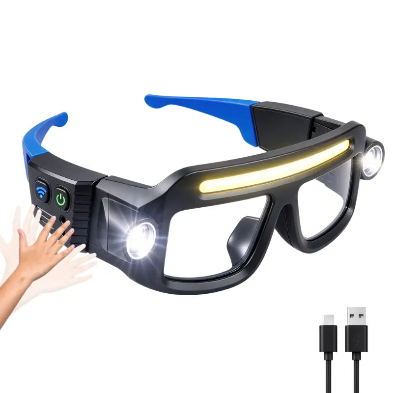 Wave a hand by the sensor to switch the light
